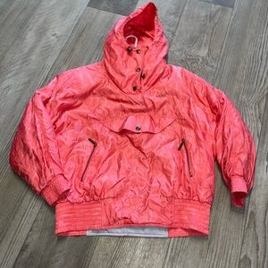 Vintage pink HEAD Sportswear ski snow winter jacket hooded pullover L